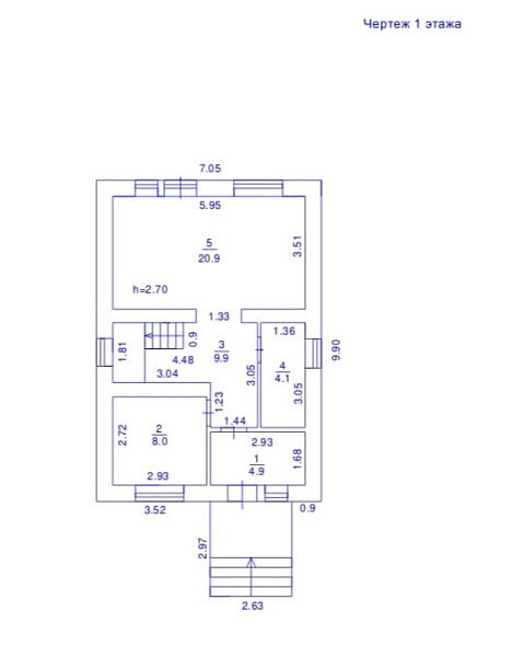 Дом с участком, 108 м², Уфа, п. Федоровка, Звонкая улица, 21